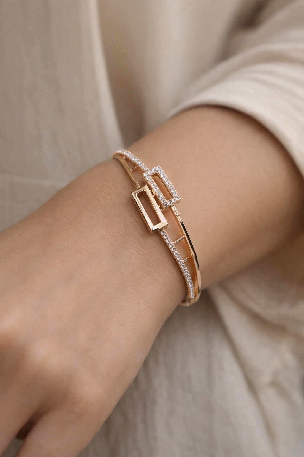 Double Square Bracelet