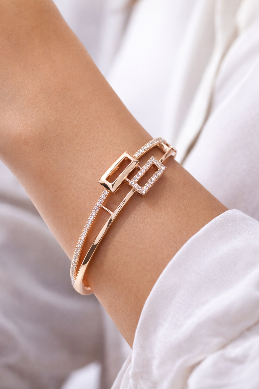 Double Square Bracelet