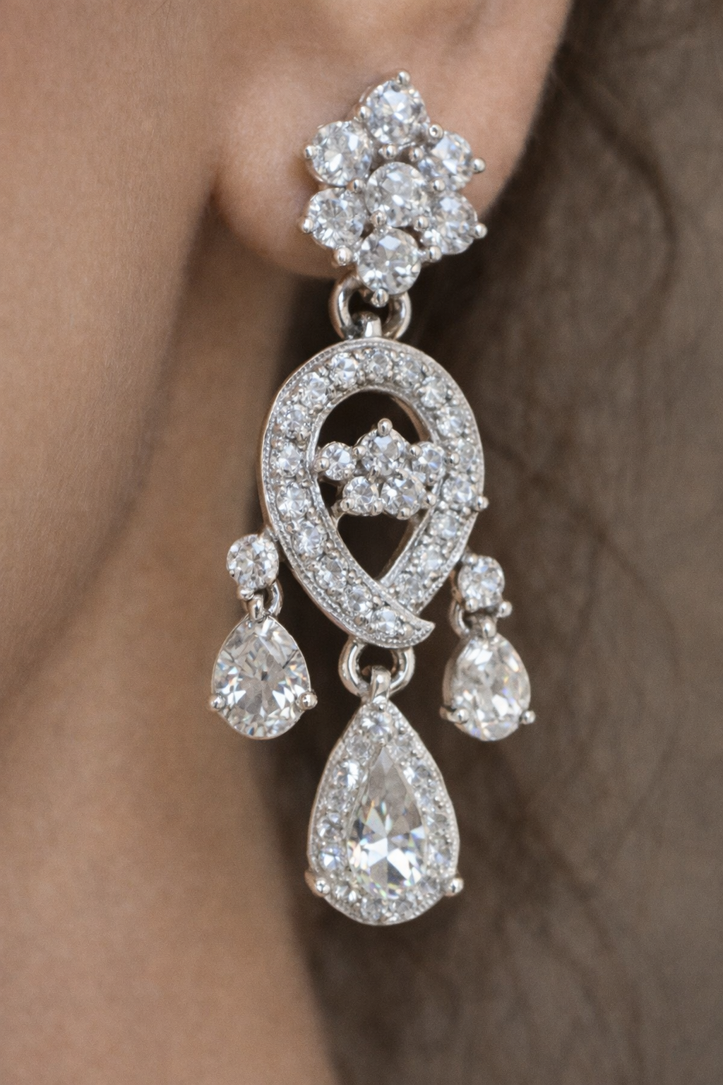 Pure silver shine chain necklace