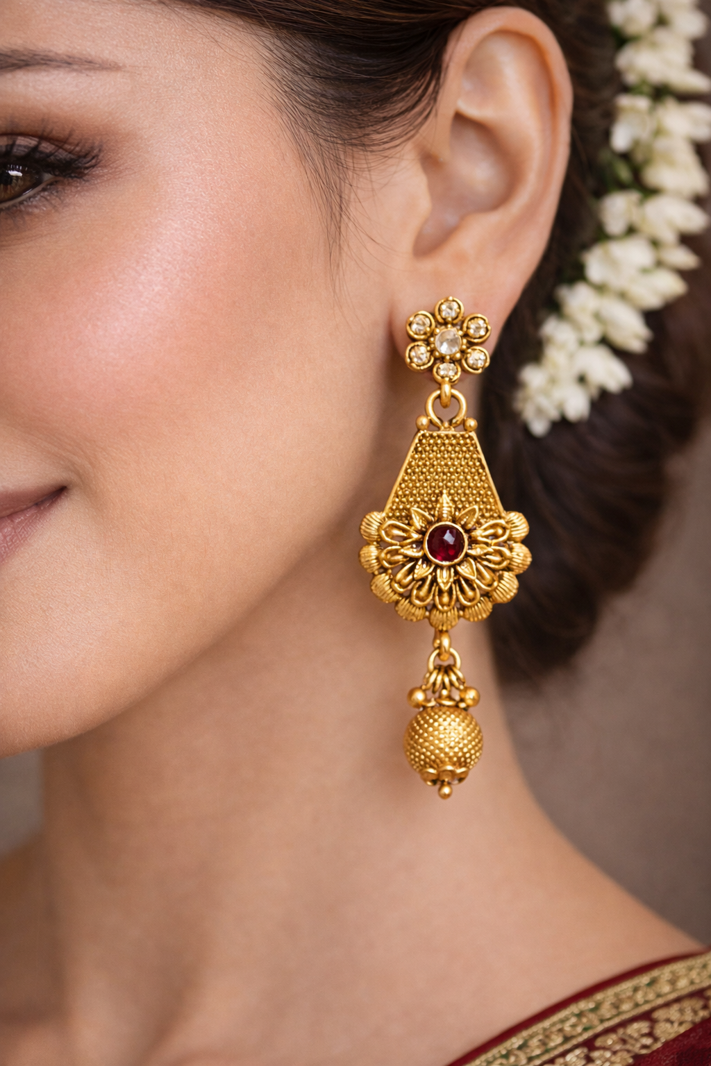 Ravika Floral Necklace Set