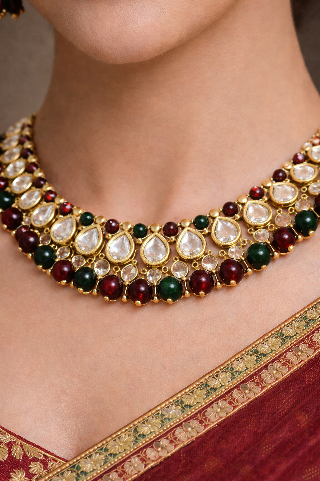 Kavira Festive Choker Set