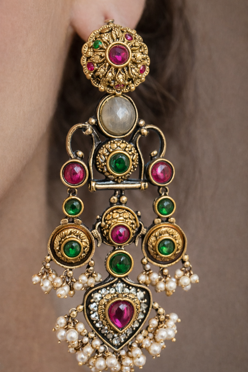 Indian Heritage Pearl Drops