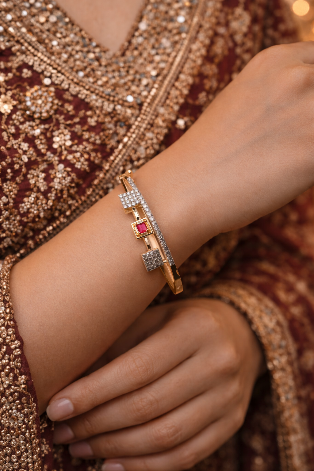 Antique Kundan image 1