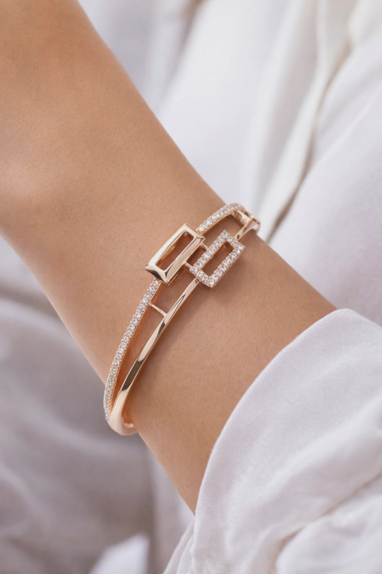 Double Square Bracelet